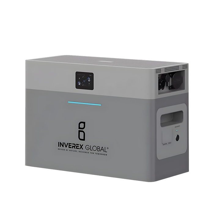 Compact 1kW UPS output with LiFePO4 battery, dual MPPT and 6000-cycle life.